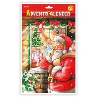 Trötsch Verlag Trötsch Adventskalender Weihnachtsmann am Fenster Adventskalender mit