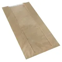 Papstar 1000 Sichtstreifenbeutel, PLA, 87523 = 47 cm