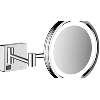 Hansgrohe AddStoris Rasierspiegel mit LED Leuchte, Chrom