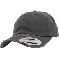 Flexfit Low Profile Destroyed Cap - Grau,