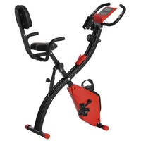 Homcom Heimtrainer mit LCD Display rot