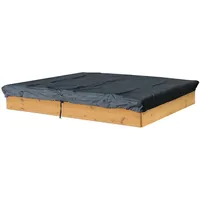 Quick Star Schutzhülle Sandkasten Abdeckung 120x120cm Anthrazit