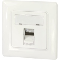 Logilink Unterputzdose für Keystone-Module 1-fach reinweiß - Weiß