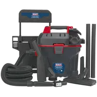Sealey Garage Staubsauger 1500W Mit Fernbedienung - Wandmontage GV180WM
