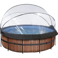 EXIT TOYS Wood Pool 427 x 122 cm inkl.
