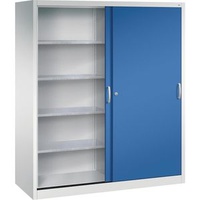Californian Products CP Stahlschrank 2169-00 S10100 lichtgrau, enzianblau 160,0