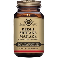 Solgar Reishi Shiitake Maitake Pilzextrakt 50 pflanzliche Kapseln