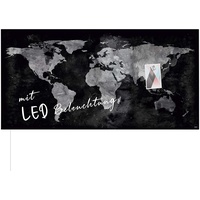 Sigel Glas-Magnettafel Artverum LED light 91,0 x 46,0 cm
