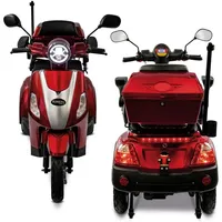 Rolektro E-Trike 15 V.3 Lithium, Rot, 60-30AH Akku, 1000