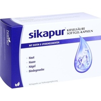 Dermapharm Sikapur Kieselsäure Softgel-Kapseln mit Biotin