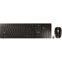 Cherry DW 9100 SLIM Tastatur Maus-Set UK-Englisch, QWERTY Schwarz