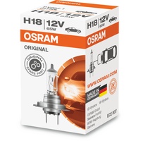 Osram 64180L Halogen-Scheinwerferlampe, H18, 12V PKW, Faltschachtel