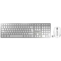 Cherry DW 9100 Slim DE Set weiß/silber