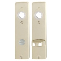 HOPPE Kurzschild-Paar 202KP Alu. F2 Bad SK/OL