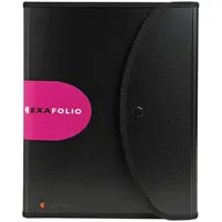 Exacompta Fächermappe Exafolio 6tlg. schwarz