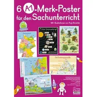 Verlag An der Ruhr 6 A1-Poster für den Sachunterricht