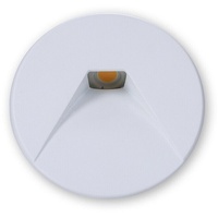 ISOLED Cover Aluminium rund 2 weiß für Wandeinbauleuchte Sys-Wall68