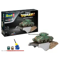 Revell Modellbau 03299 - First Diorama Set Sherman Firefly