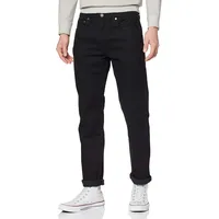 Levi's Levis 502 Jeans Tapered Fit in schwarzem Nightshine-W33