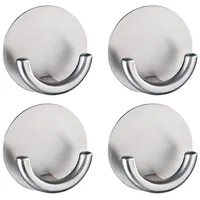 Wenko Wandhaken Rondo Silber