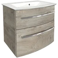 Fackelmann Badmöbel-Set B.Style 2-tlg. 63,2 cm Nature Oak/Nature Oak