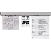 Franken Papierklemmschiene PKS150 150cm Montageset