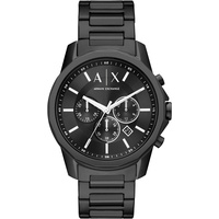 Giorgio Armani Armani Exchange Chronograph Edelstahl schwarz Herren