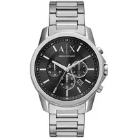 Giorgio Armani Armani Exchange Chronograph Edelstahl silber Herren