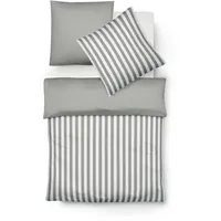FLEURESSE Lech grau 135 x 200 cm + 80