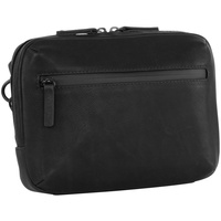 LEONHARD HEYDEN Den Haag Gürteltasche Leder 22 cm schwarz