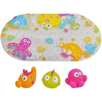 Escabbo Knorrtoys 37000 - ESCABBO Unterwasserwelt mit Badewannenspritzfiguren, Verschiedene