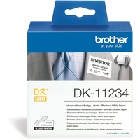 Brother PT Etiketten DK11234 weiss 60x86mm 260 St. Rolle