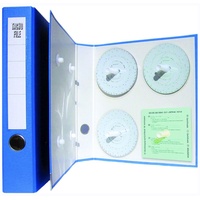 Haug Diagrammscheiben Diagrammscheibenordner blau Kunststoff 5,0 cm DIN A4