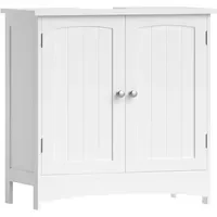 VASAGLE Waschtischunterschrank ohne Waschbecken BBC01WT weiß 60,0 x 30,0