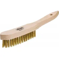 VIGOR Drahtbürste Messing 4-reihig V6807-4
