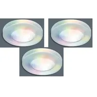 JEDI Lighting iDual-LED-Deckeneinbauleuchte Argon; Warmweiß bis Kaltweiß; Dimmfunktionen; Multicolor-Umgebungs-