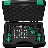 WERA Drehmomentschraubendrehersatz 7440/41/42 27-tlg.0,3-6 Nm einstellb.WERA