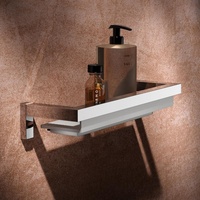 Keuco Edition 90 Square Duschablage mit Glasabzieher, 19159010000