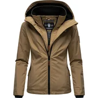Marikoo Outdoorjacke Erdbeere, sportliche Funktionsjacke mit Kapuze XL (42),
