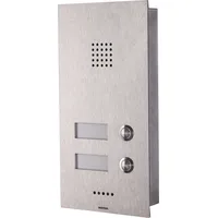 Wantec Wantec, Klingel + Türsprechanlage, GSM, Edelstahl, 2 Tasten