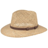 Breiter Strohhut in beige