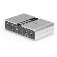 Startech StarTech.com USB Audio Adapter - externe USB Soundkarte