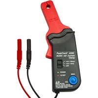 Peaktech 4250 Stromzangen-Adapter für Multimeter AC/DC mit 4 mm