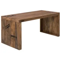 Woodkings Schreibtisch Hankey Mango - Braun
