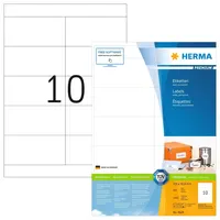 Herma Universaletiketten 4629 Weiß 105 x 50,8 mm 200