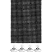 GARDINIA Sonnenschutz 60 x 120 cm Lichtdurchlässig/Schwarz