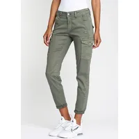 Gang Damen Cargojeans Amelie grün