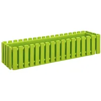 Buri Balkonkasten  75 x 18,5 x 17 cm gelbgrün