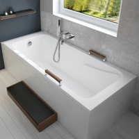 Hoesch Mila Rechteck-Badewanne, Einbau, 3716.010,