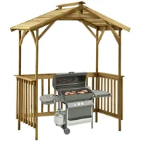 VidaXL Grillpavillon Kiefernholz 163,5 x 93 x 210 cm